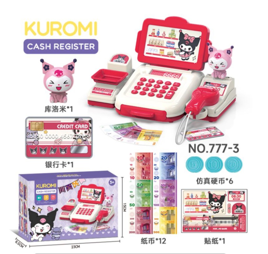 MAINAN KASIR KUROMI CASH REGISTER