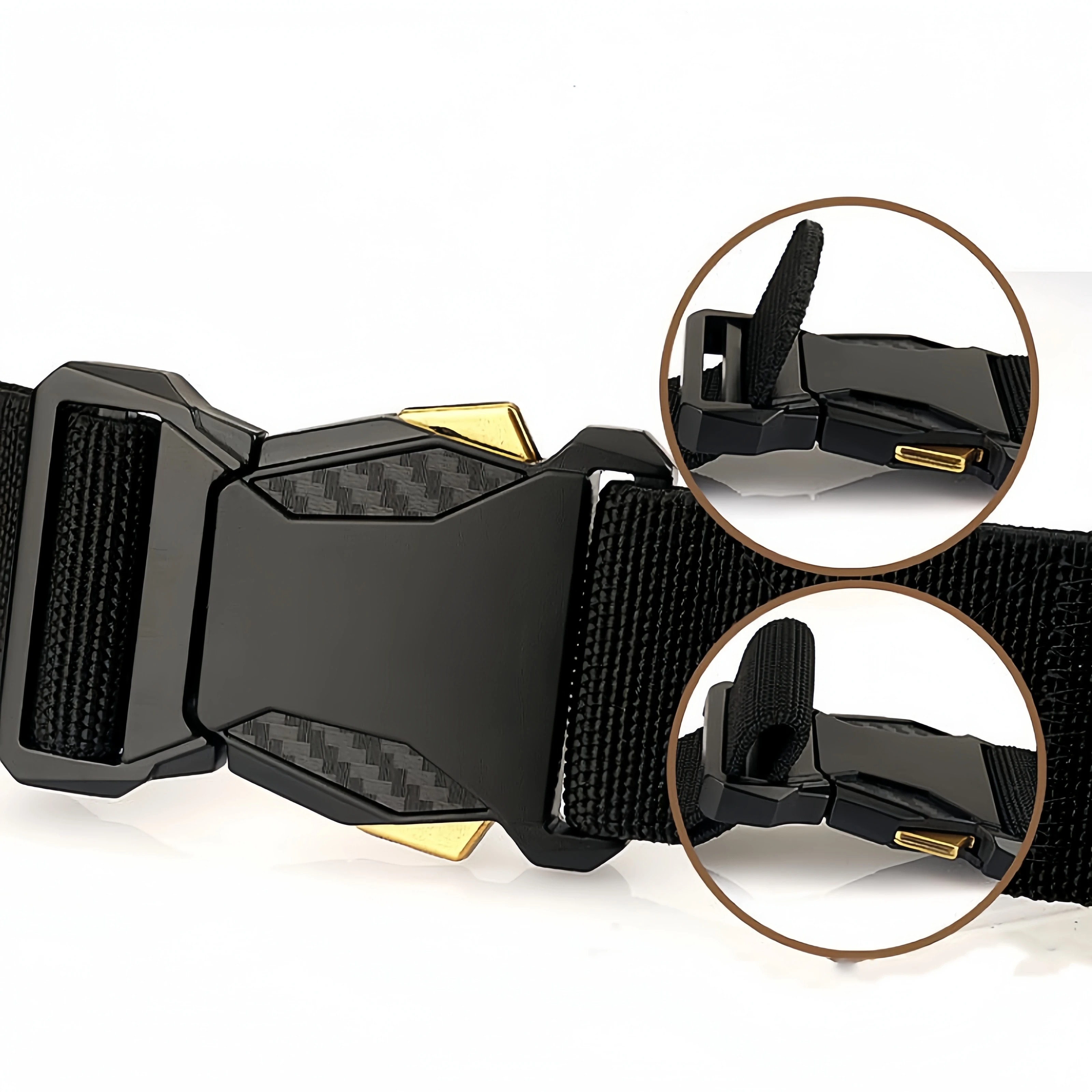 BERRYL Ikat Pinggang Pria Quick Release Pluggable Buckle 120cm - B-120