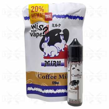 Miru Coffee Milk 60ml - By Jozojo Liquid Vape X Eliquid District