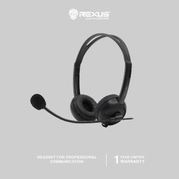 Rexus WO1 Headset Stereo Lightweight - Headband Adjustable