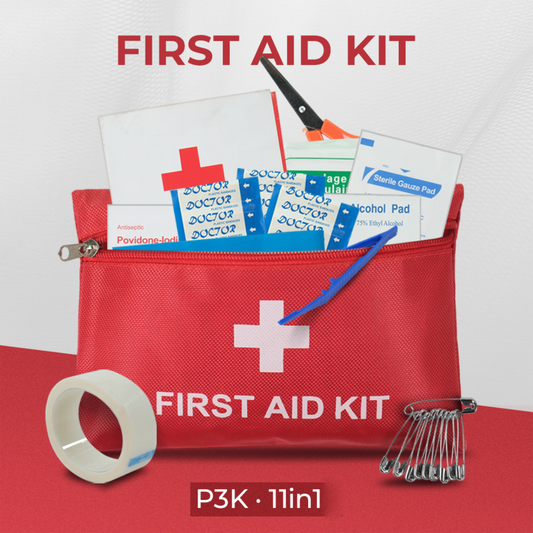 Outdoor First Aid Kit Set Peralatan P3K 11in1 Medical Bag - SW5002