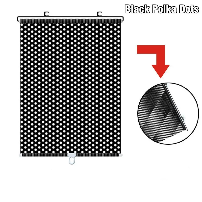OTOHEROES Tirai Jendela Tarik Roller Blind Sun Protection Suction Cups - OT-1
