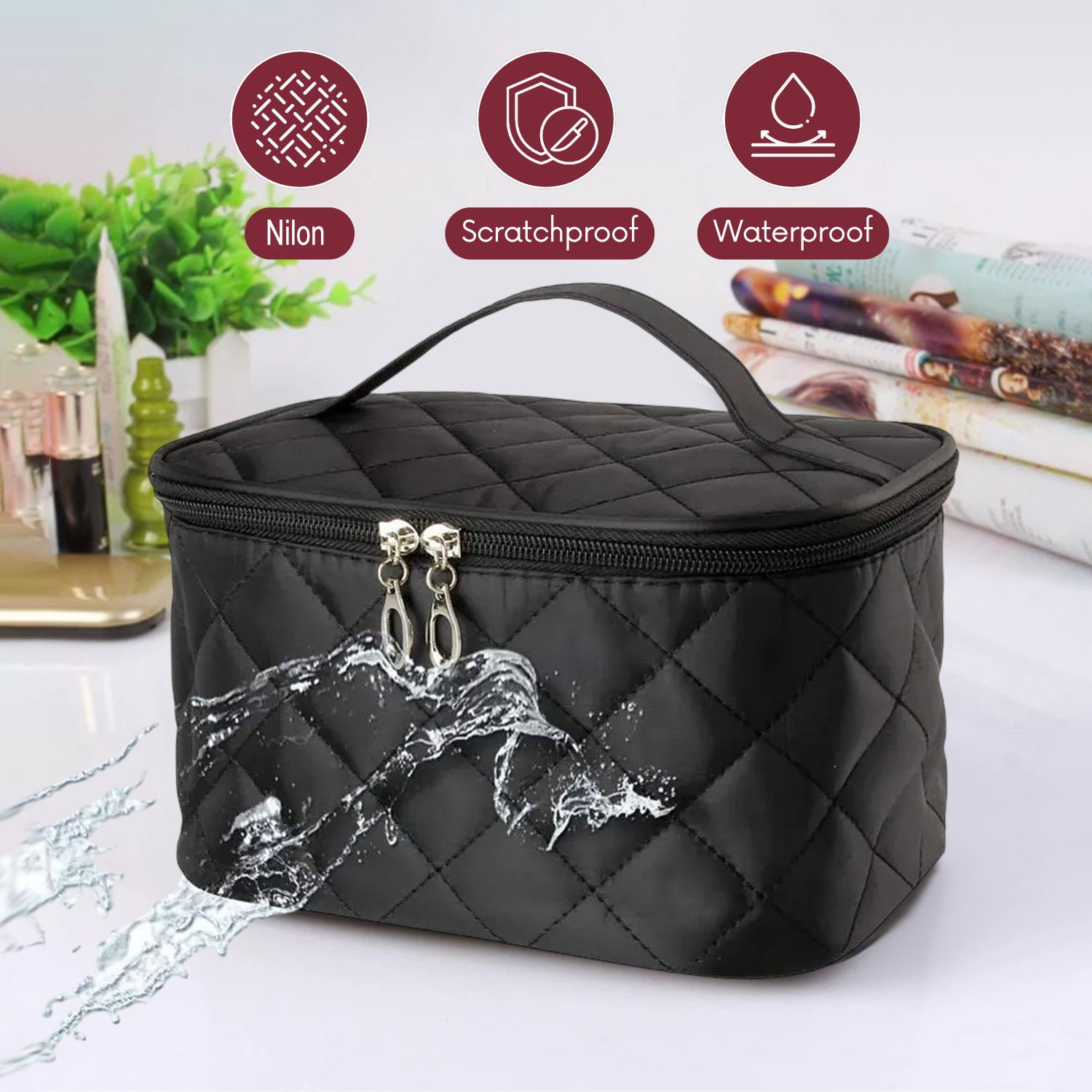 Tas Kosmetik Travel Organizer Make Up Bag Wanita - DXY34