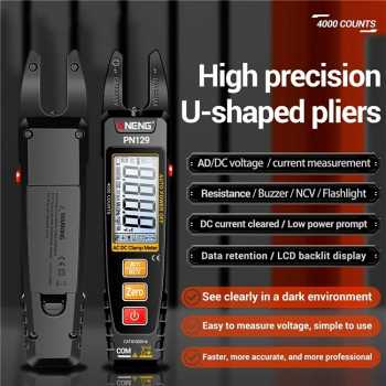 ANENG Clamp Meter Digital Multimeter Multitester LCD 4000 Count - PN129