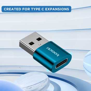Toocki OTG Type C to USB 2.0 Adapter Converter Safe Transmission - TZJTCA-XY03