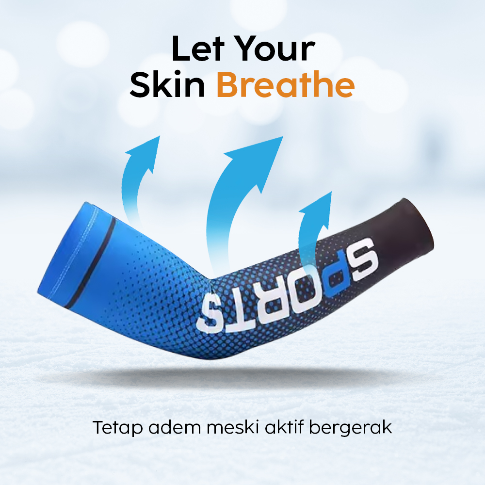 WOSAWE Sarung Pelindung Lengan Tangan Manset Arm UV Protection Sleeve - BX101