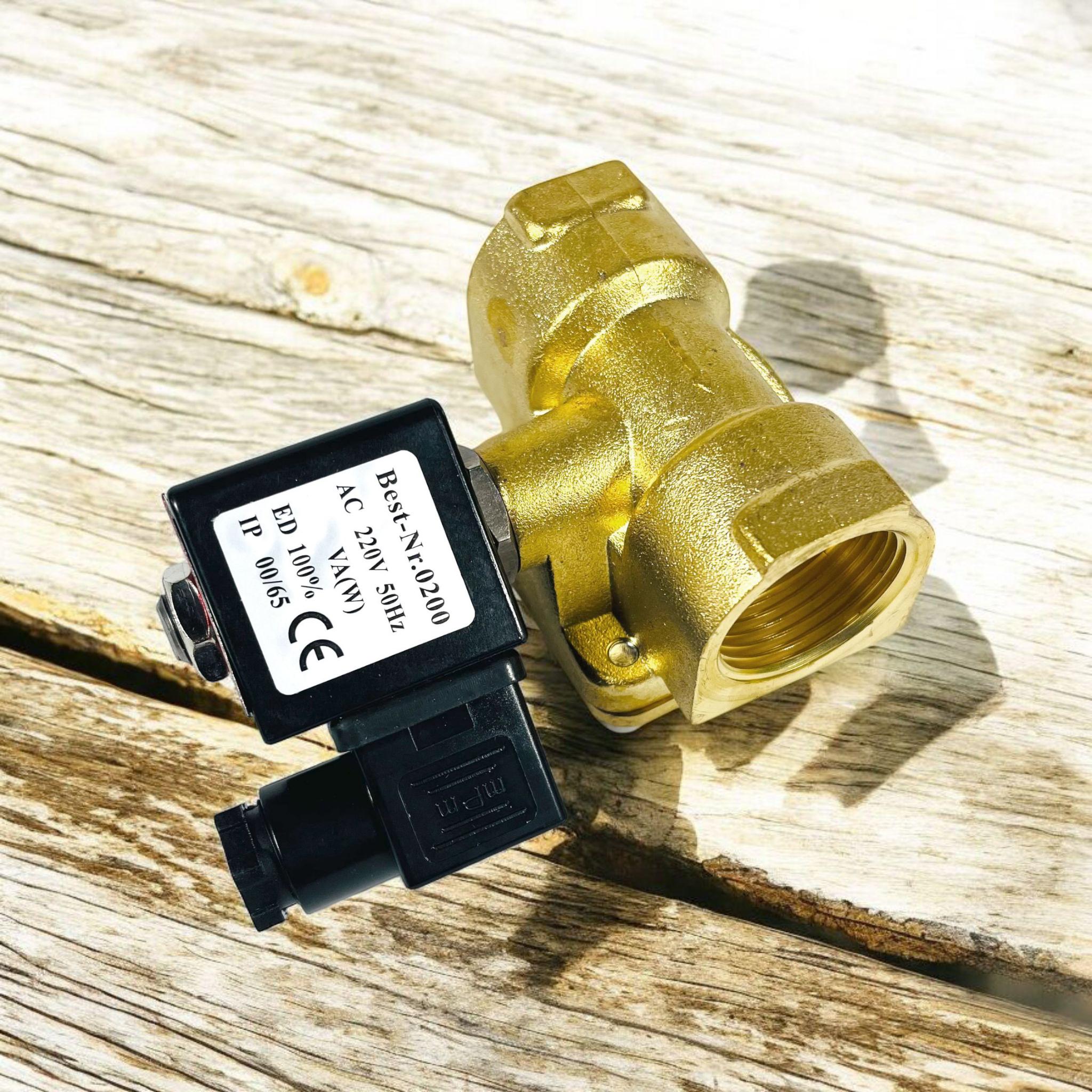 BestNr Electric Solenoid Water Valve 220 V 1 Inch - 0927400