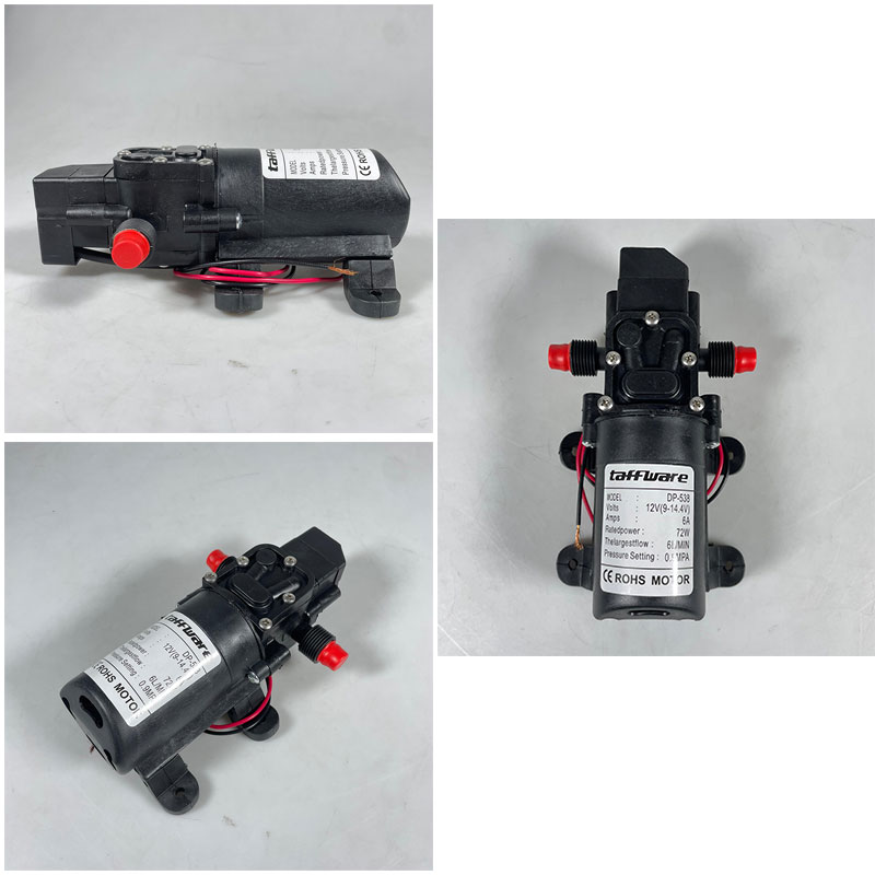 Taffware Pompa Air Elektrik Diaphragm Pump 12V 72W 130 PSI - DP-538