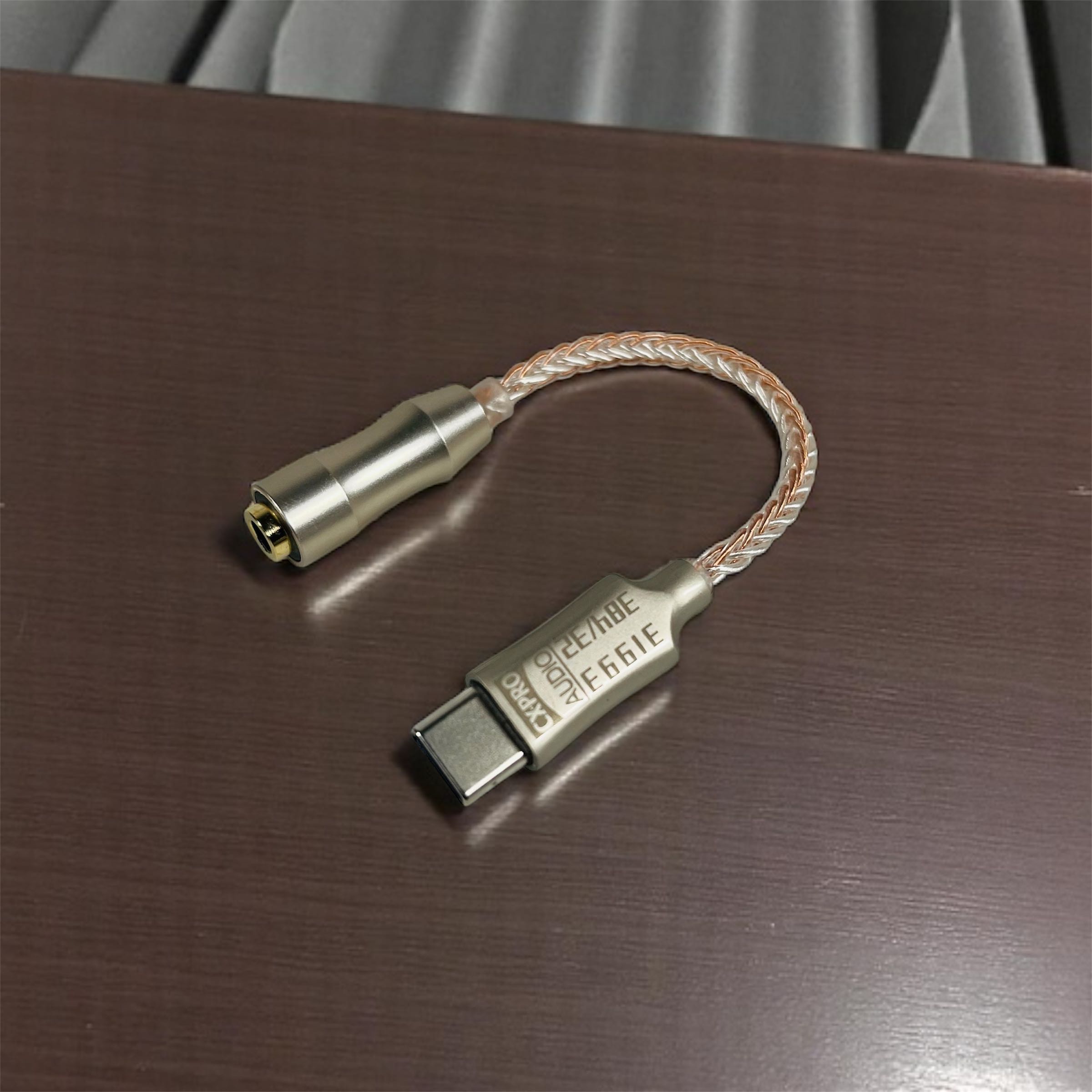 ALAC Kabel USB Type C ke 3.5mm Adaptor HiFi DAC Realtek ALC5686 Chip - CX-PRO