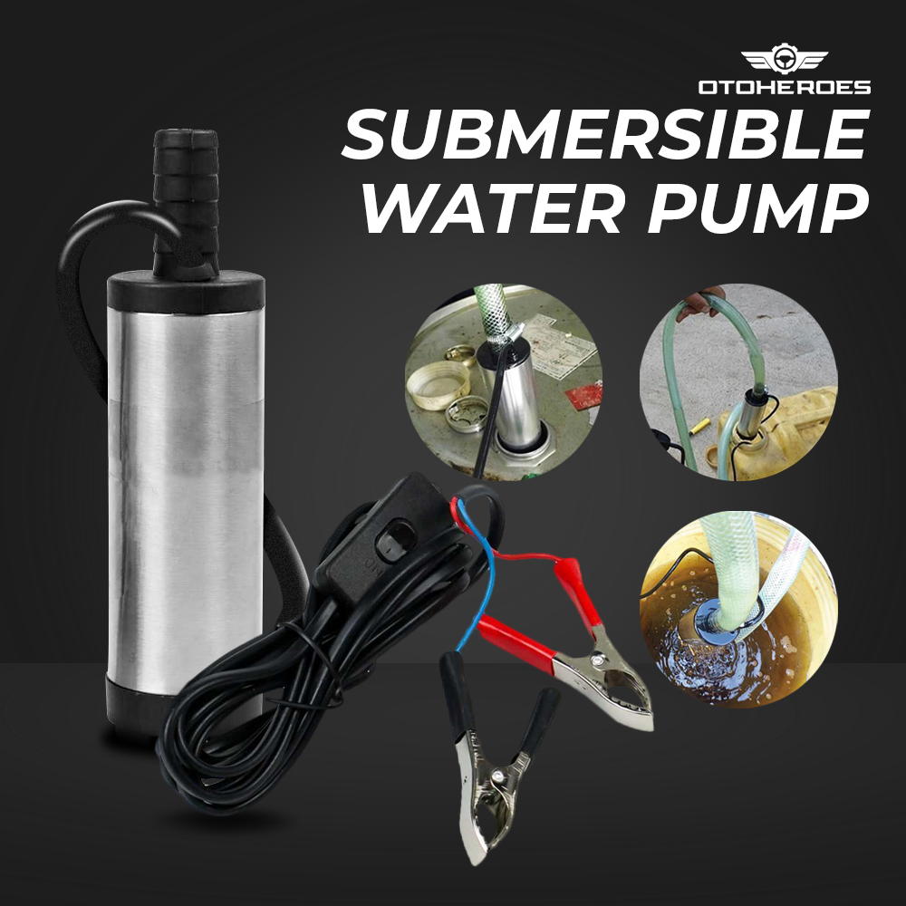 OTOHEROES Pompa Air Minyak Oli Submersible Water Pump 12V - YB-028