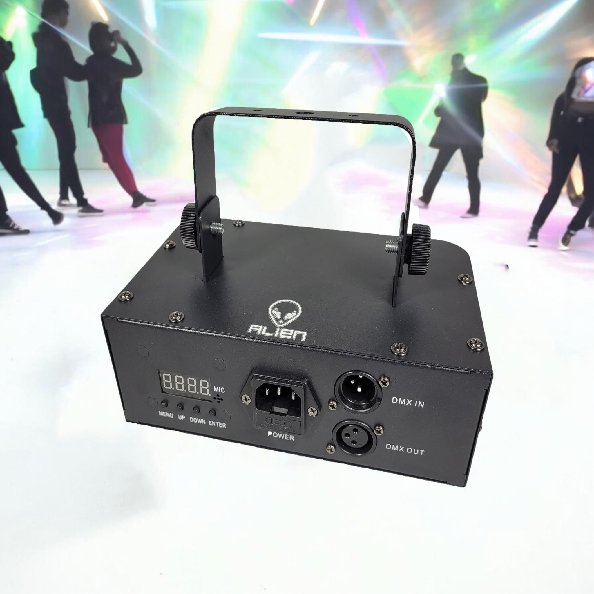 Alien Lampu Proyektor Laser RGB Disco Single Head DMX512 500mW 14W - SLP-RGB500