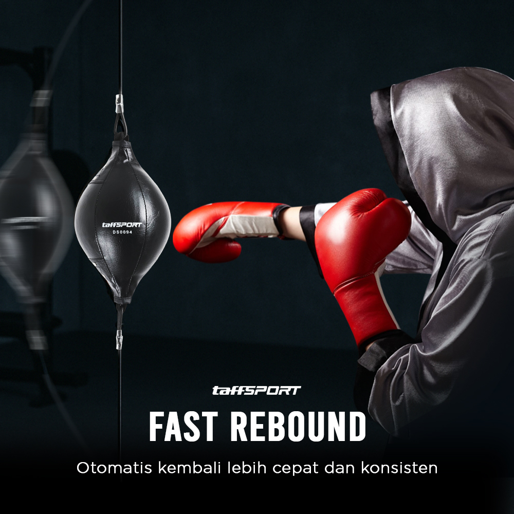 TaffSPORT Boxing Speed Ball Punching Bag Inflatable Samsak Tinju - DS0094