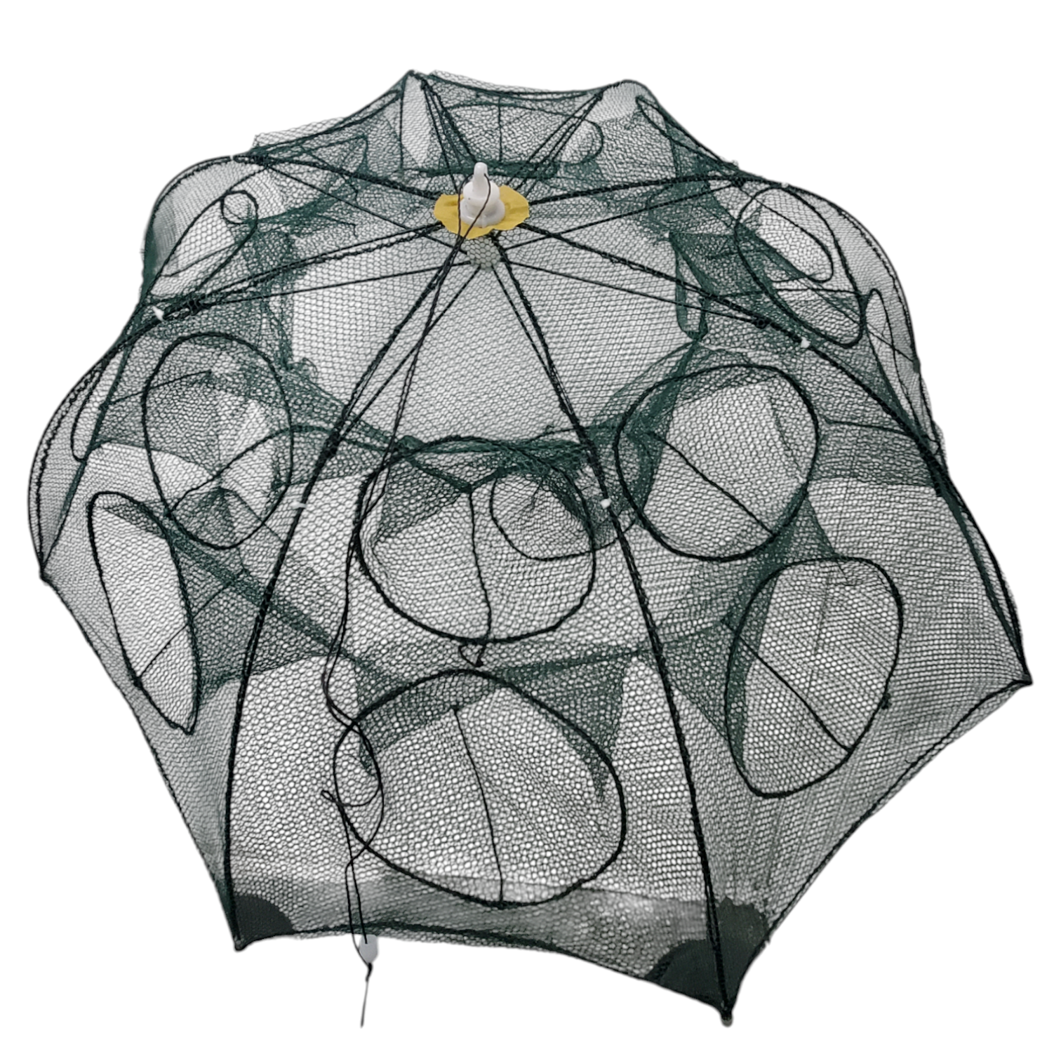 Jaring Pancing Ikan Automatic Folding Umbrella Fishing Net 16 Holes - H14572