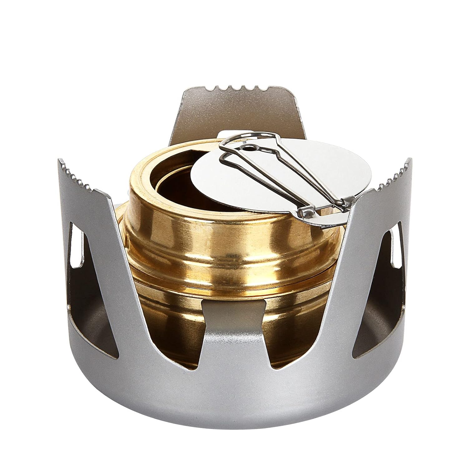 ALOCS Kompor Portable Spiritus Ethanol Methanol Camping Stove - ALK01