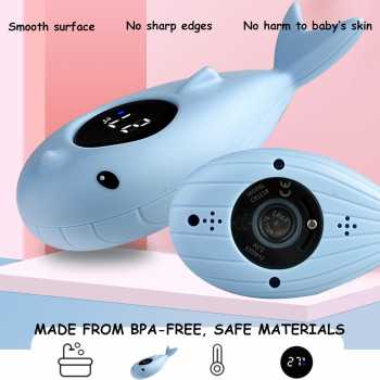 BLEUB Termometer Suhu Air Mandi Bayi LED Digital Baby Bath Thermometer - BB-40