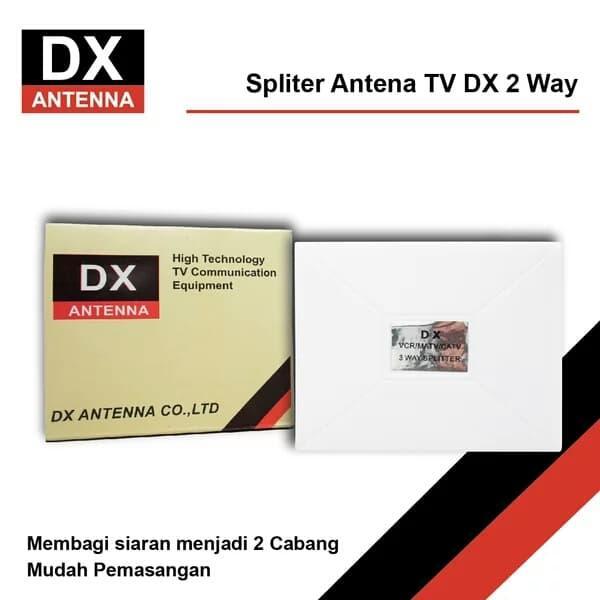 Splitter 2 way Antena TV DX dus