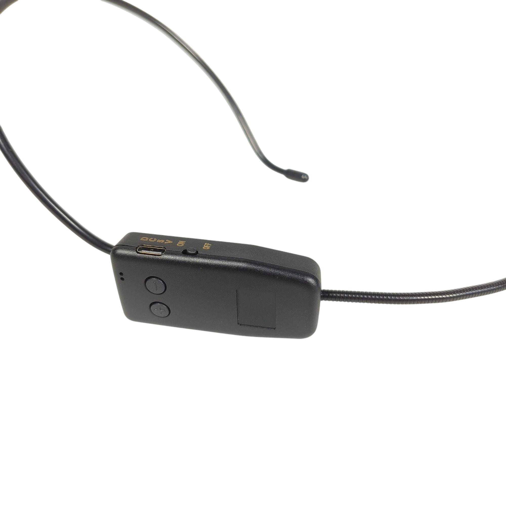 Erilles Wireless Microphone 2.4G Headset 300mAh with Receiver - E66