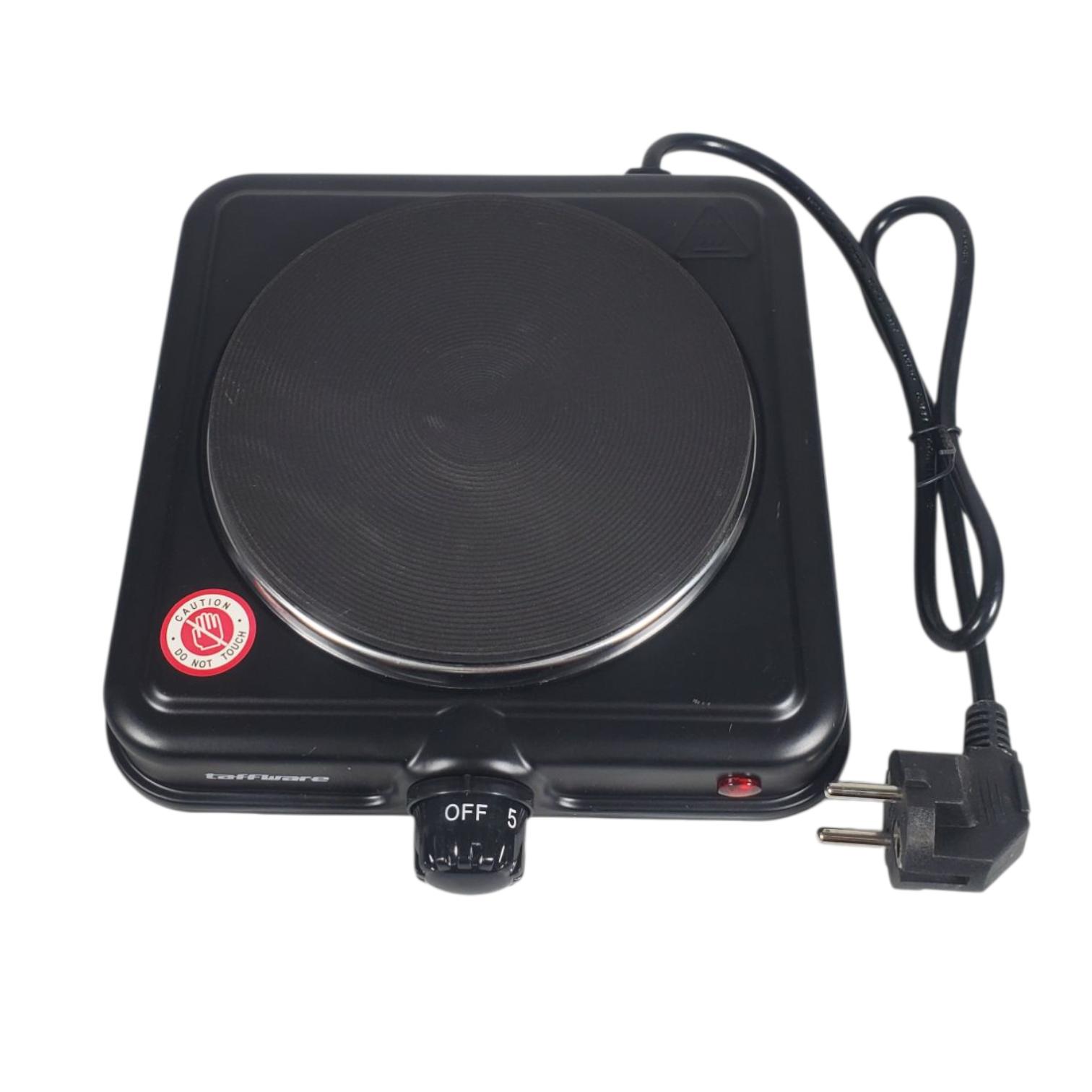 Taffware Kompor Listrik 1 Tungku Mini Portable 5 Gear Hot Plate 1000W - 5702