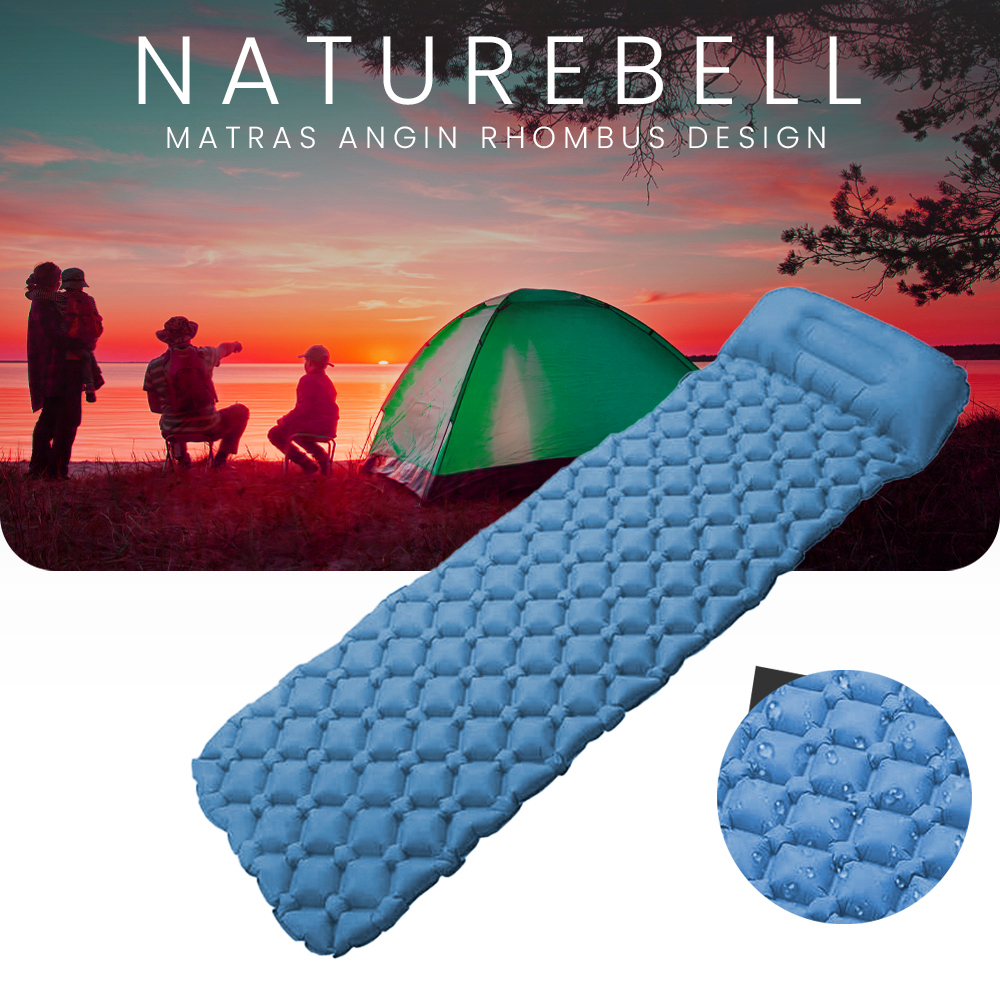 NatureBell Kasur Matras Angin Rhombus Design for Sleeping Bag - NH19