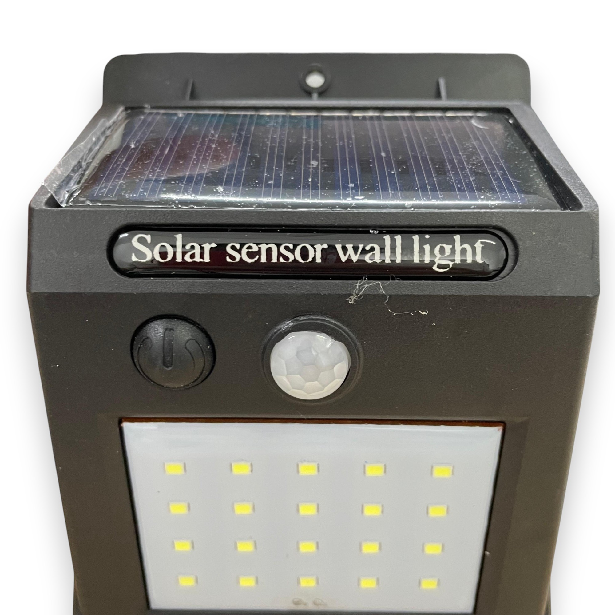TaffLED Lampu Dinding Solar Sensor Gerak Waterproof 20 LED Cool White - L20