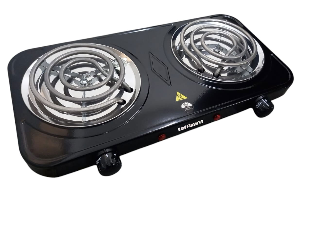 Taffware Kompor Listrik 2 Tungku Portable Coil Hot Plate 2000W - WY-05C