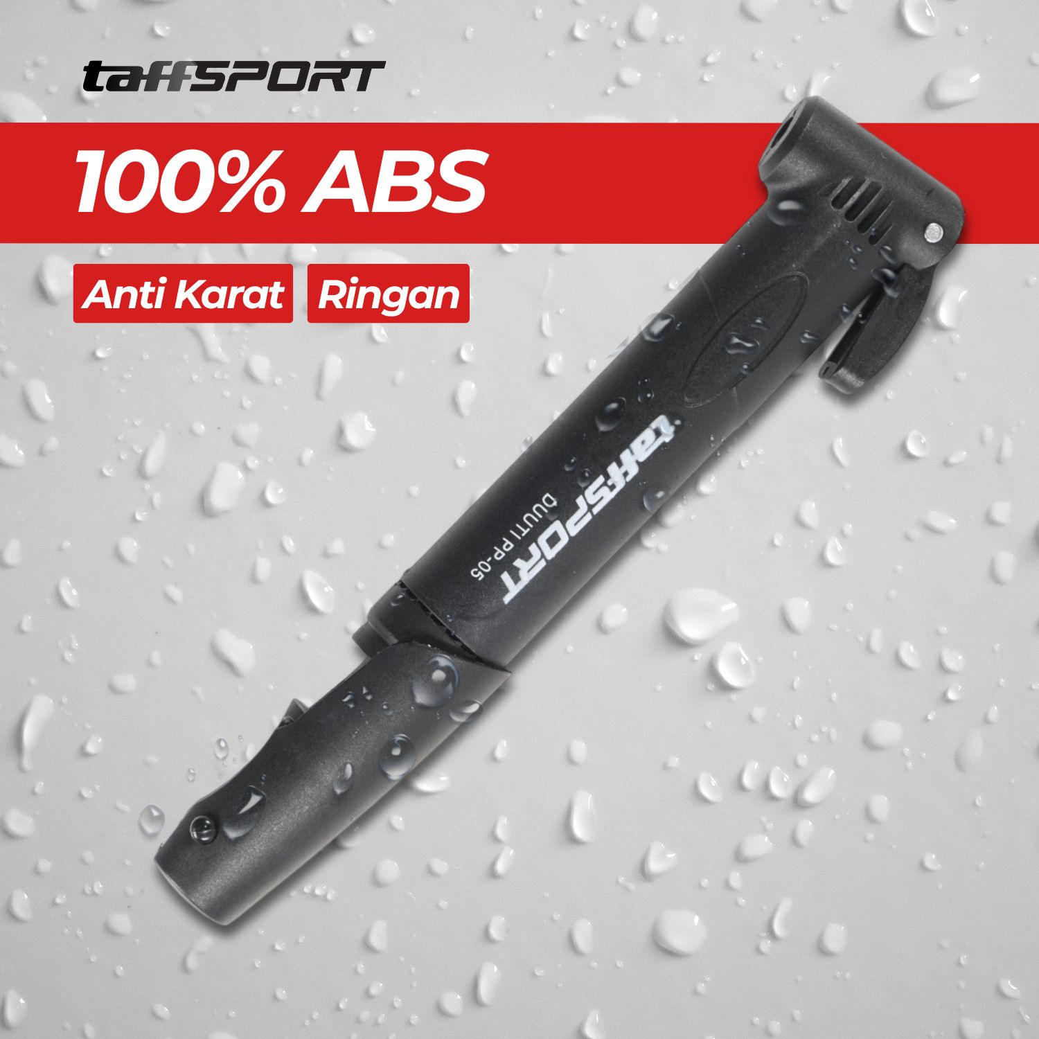 TaffSPORT DUUTI Pompa Angin Ban Sepeda Portable - PP-05