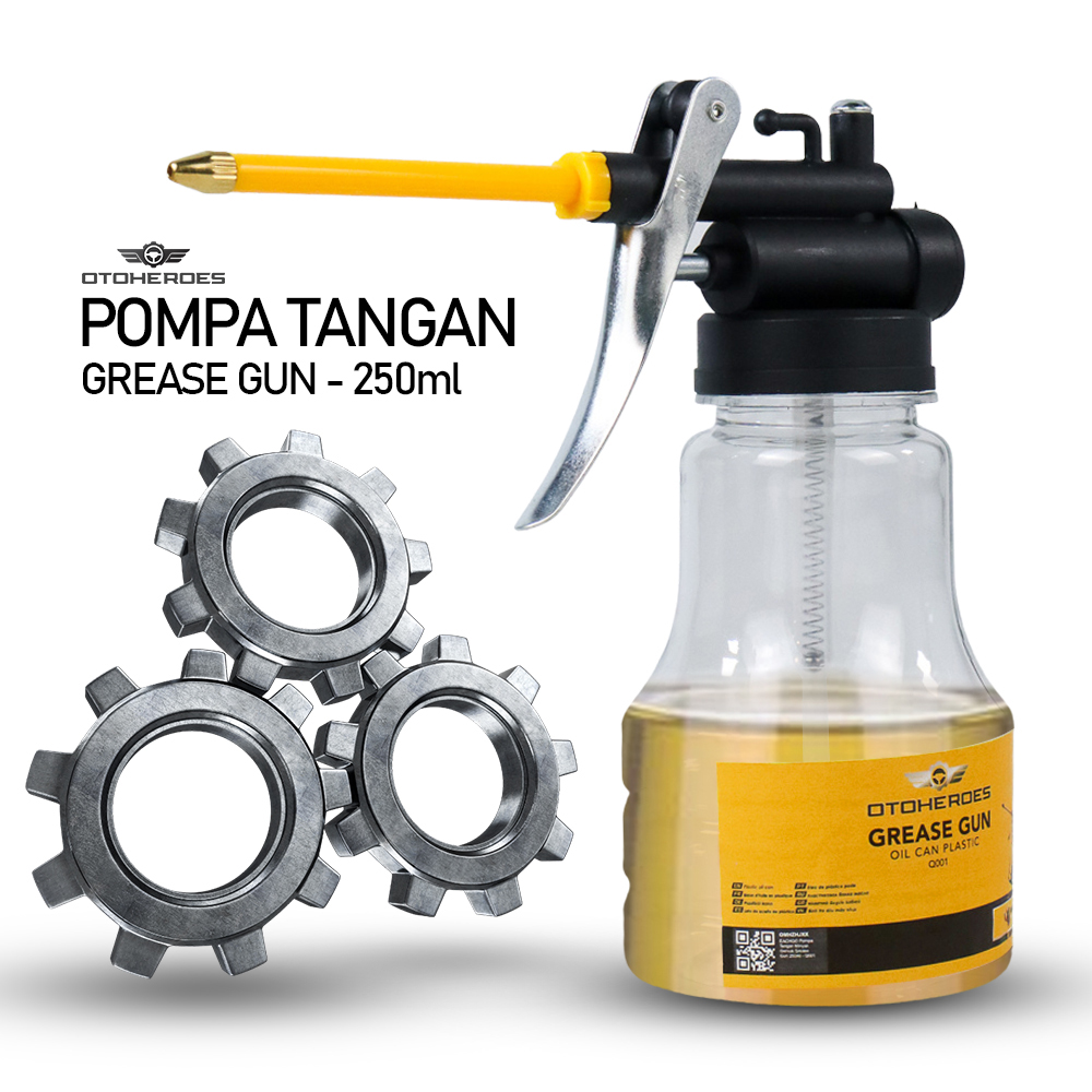 OTOHEROES Botol Minyak Gemuk Semprotan Grease Gun 250ml - Q001