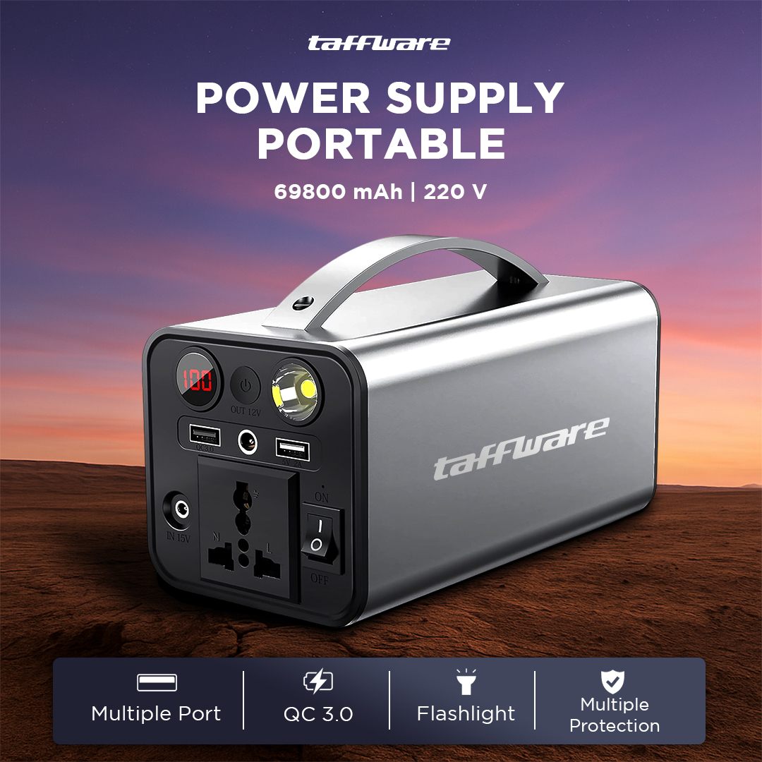 Taffware Power Supply Station Generator 220V 69800mAh - OKD180