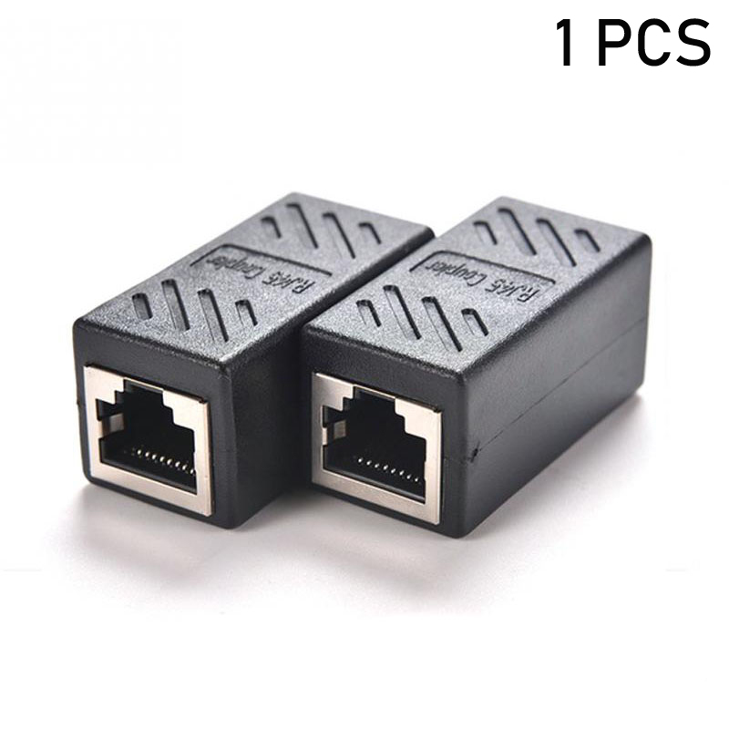 RJ45 Female to Female Cat 15A16A LAN Extension Adaptor Connector