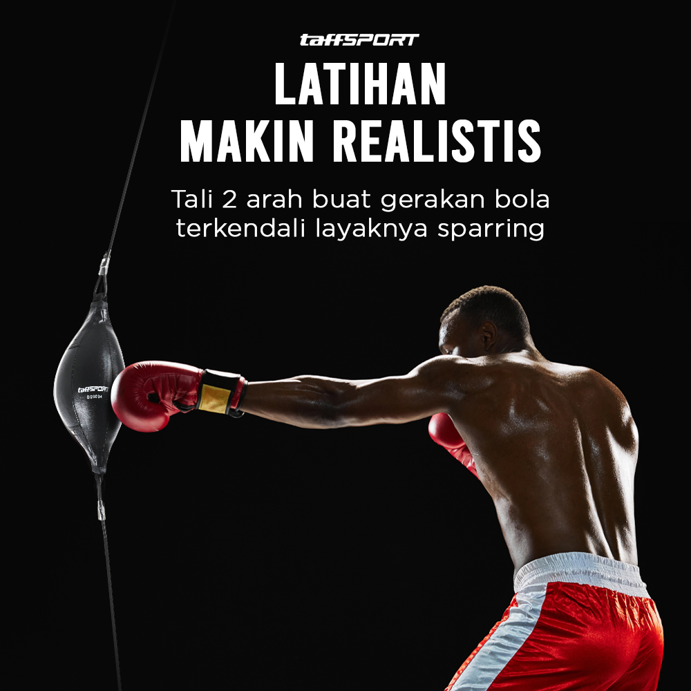 TaffSPORT Boxing Speed Ball Punching Bag Inflatable Samsak Tinju - DS0094
