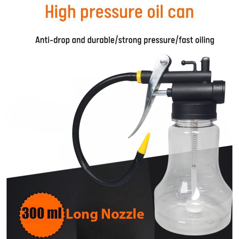 OTOHEROES Botol Minyak Pelumas Semprotan Oil Grease Gun Long Nozzle - Q001