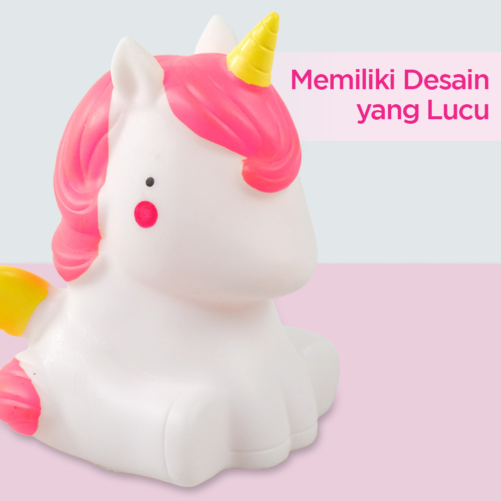 Luminaria Lampu Tidur Proyektor Model Unicorn 4.5V - GP-ZS0