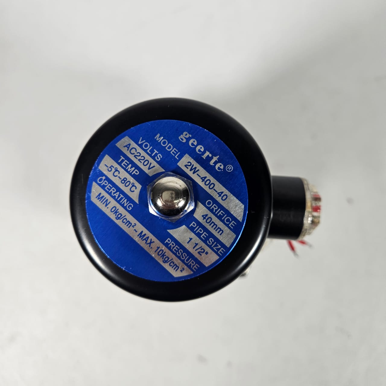 Geerte Solenoid Water Valve Keran Otomatis Normal Close 220V 1.5 Inch - 2W-400-40