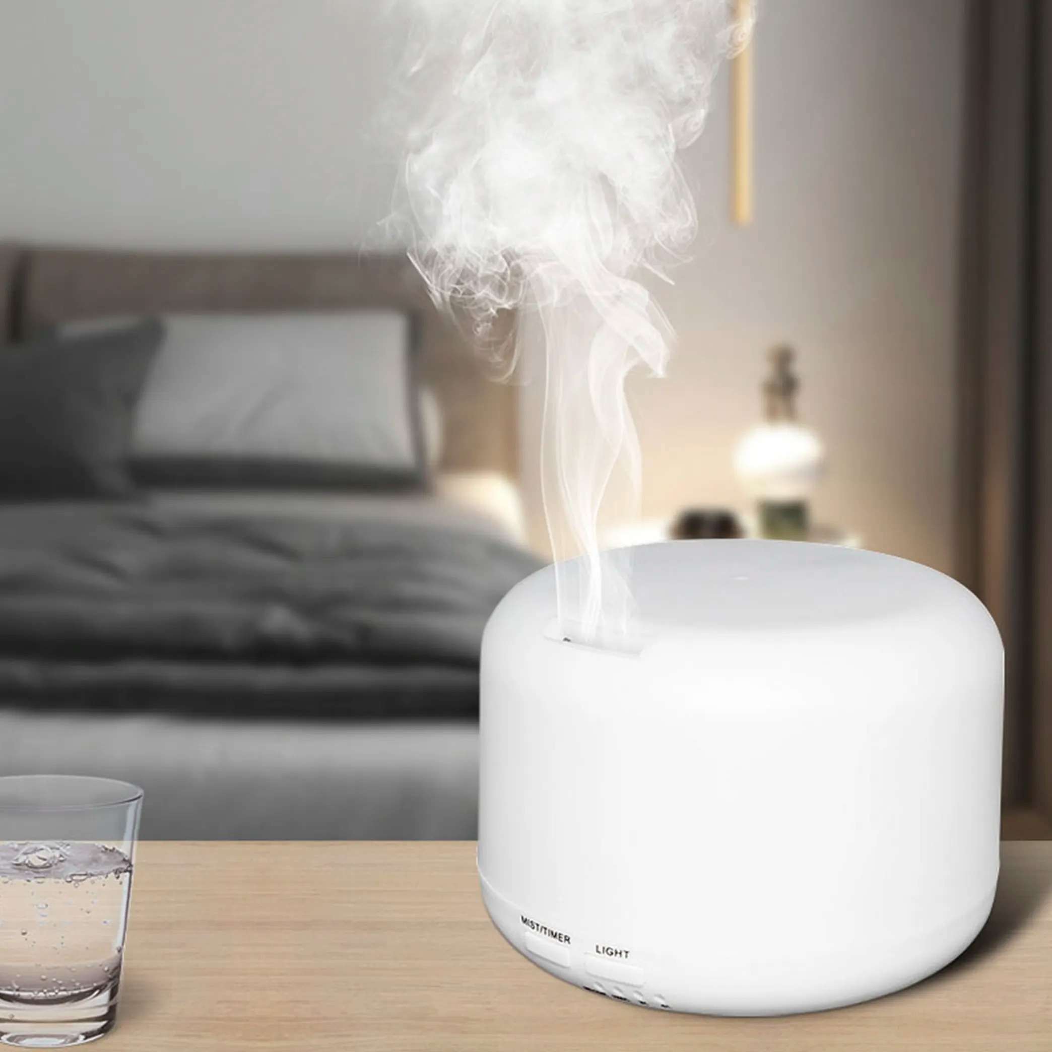Taffware HUMI Air Humidifier Mini Ultrasonic Aroma Diffuser LED 300ml - A770