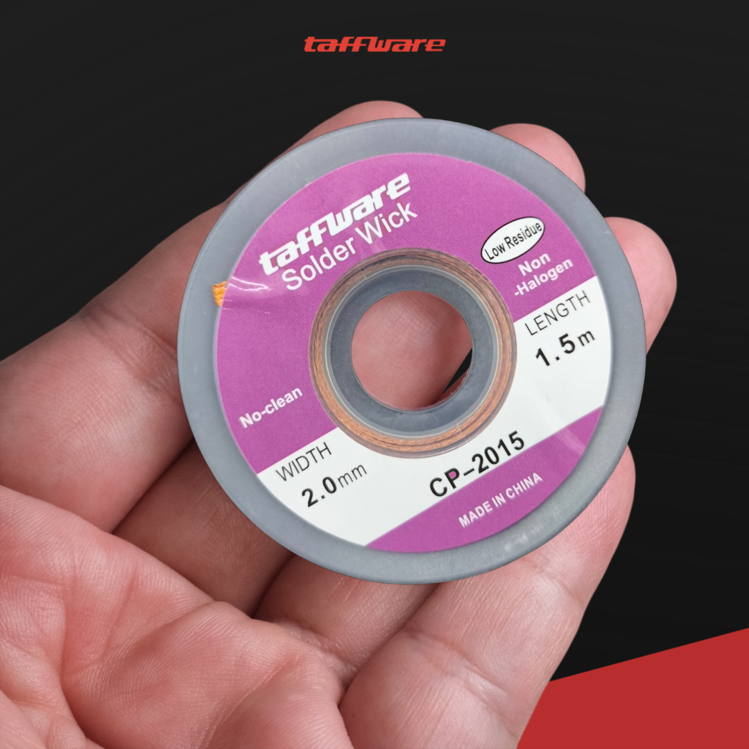 Taffware Pita Pembersih Timah Solder Wick 2.0mm 1.5M - CP-2015