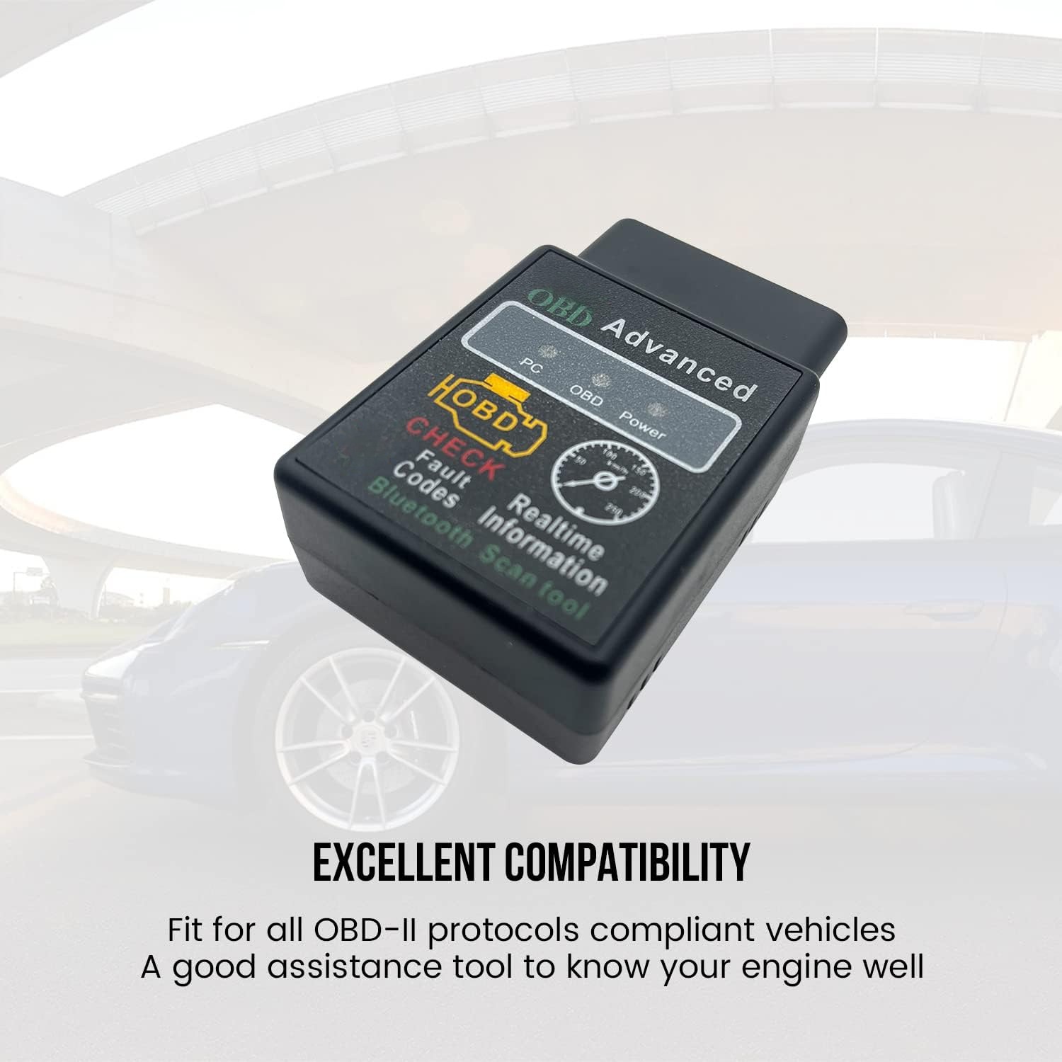 Bluetooth Car Diagnostic OBD2 Scanner Diagnosa Kendaraan - ELM327