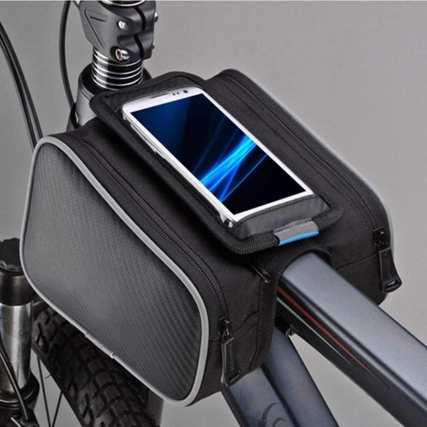 ROSWHEEL Tas Sepeda Bicycle Bag Waterproof dengan Case Smartphone - ROS12