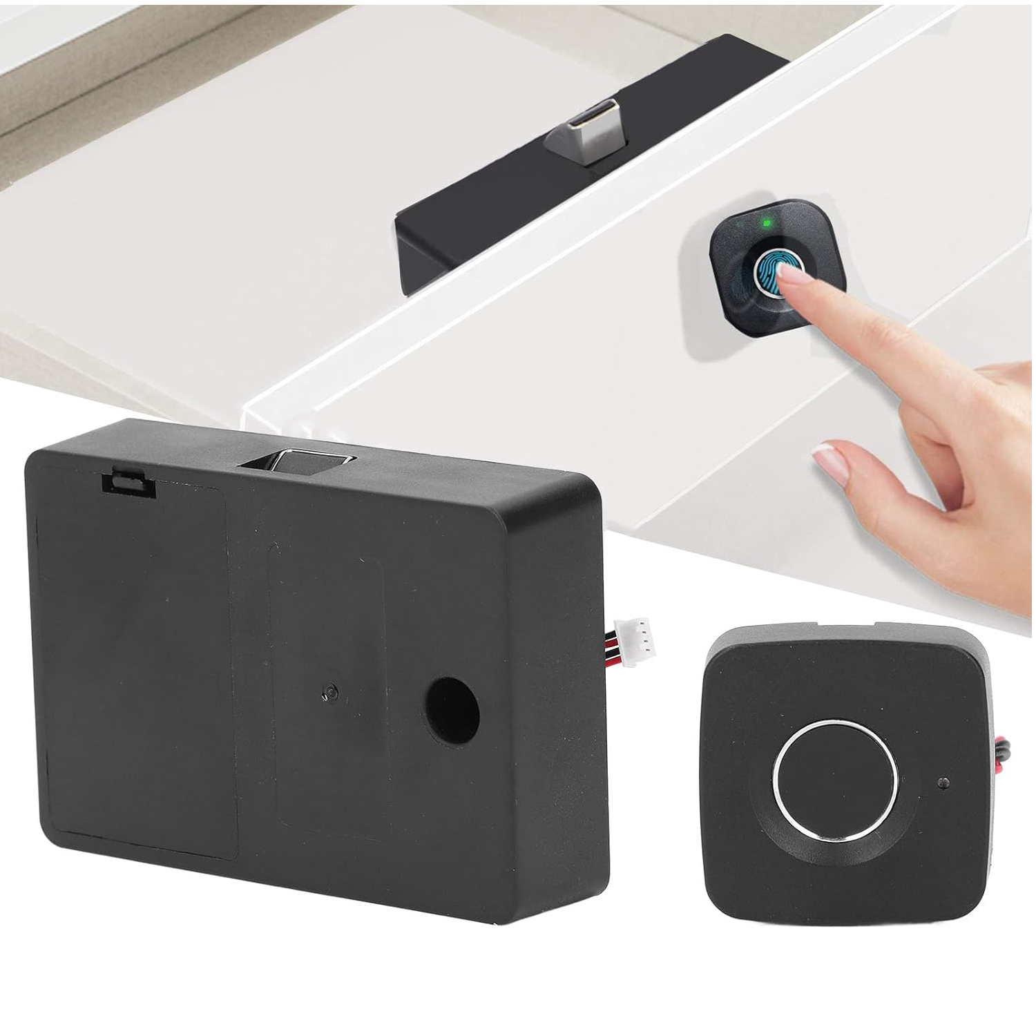 YLJ Smart Lock Cabinet Locker Fingerprint Kunci Lemari Digital - YLJ-5