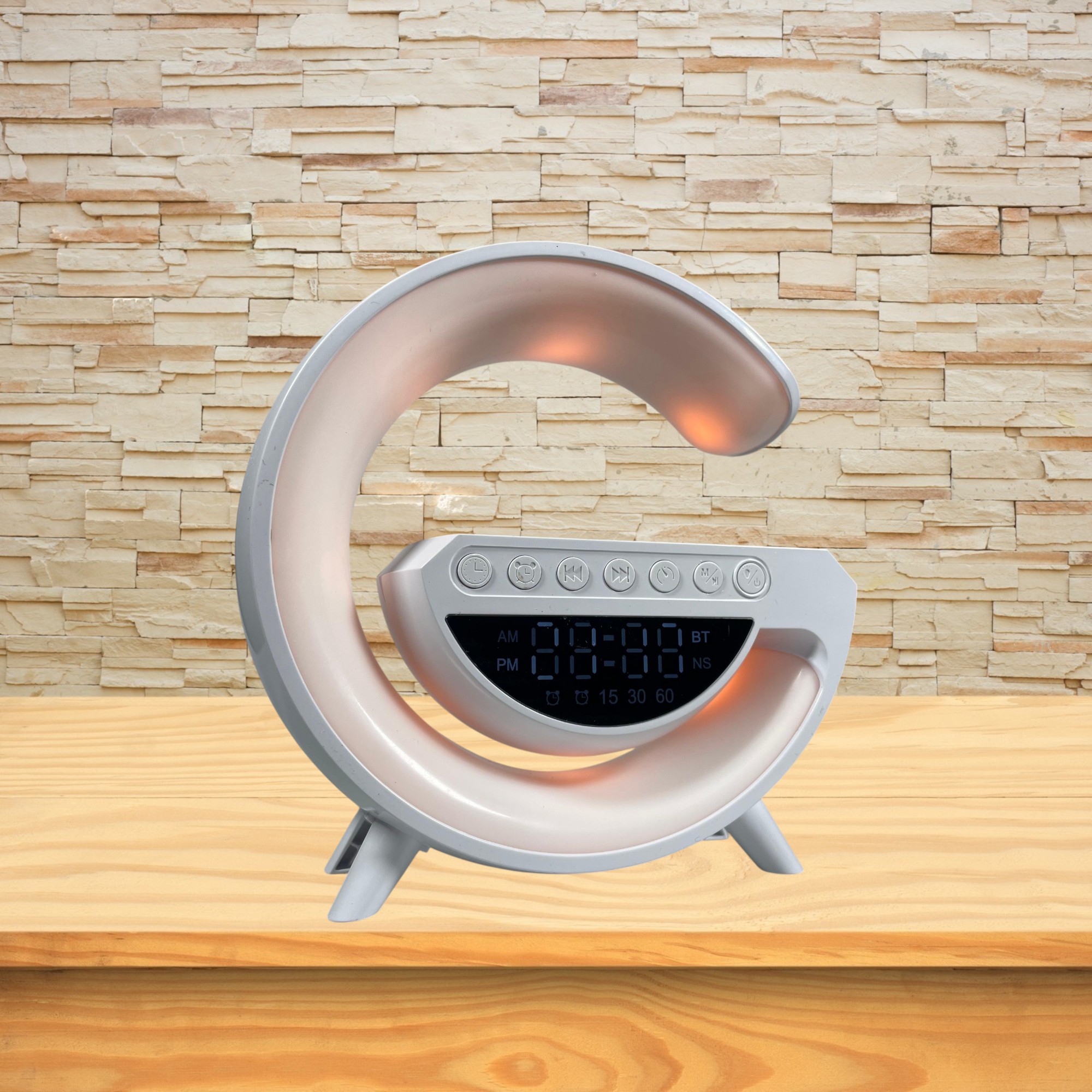 VIKEFON Lampu Hias Meja RGB Wireless Smart Bluetooth Speaker Lamp - mini3401