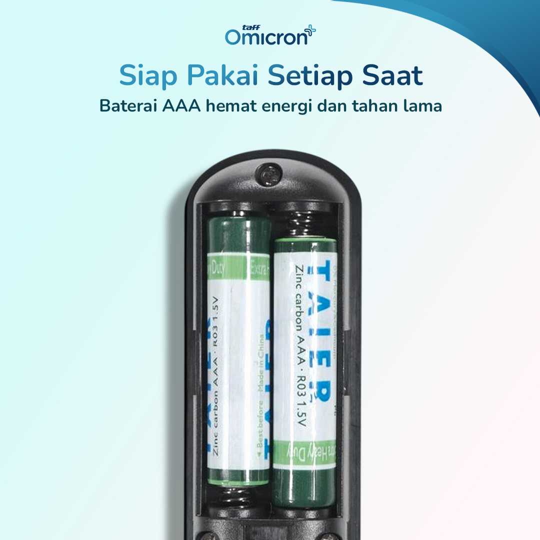 TaffOmicron Termometer Suhu Badan Digital Thermogun Infrared Dual Mode - IR-FM01 - Gambar 6