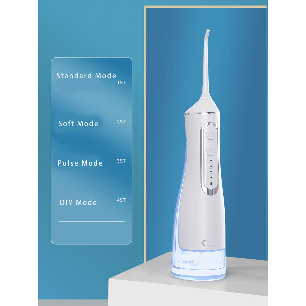 TaffOmicron Water Flosser Dental Irrigator Pembersih Karang Gigi 320ml - BV-612