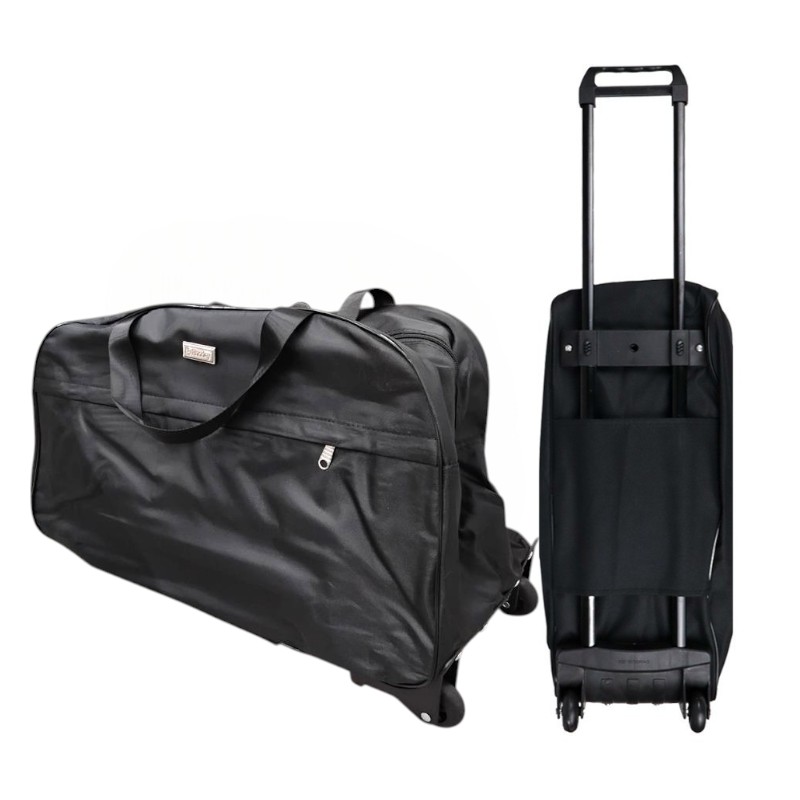 Rhodey Tas Koper Duffel Travel Bag with Trolley Size L