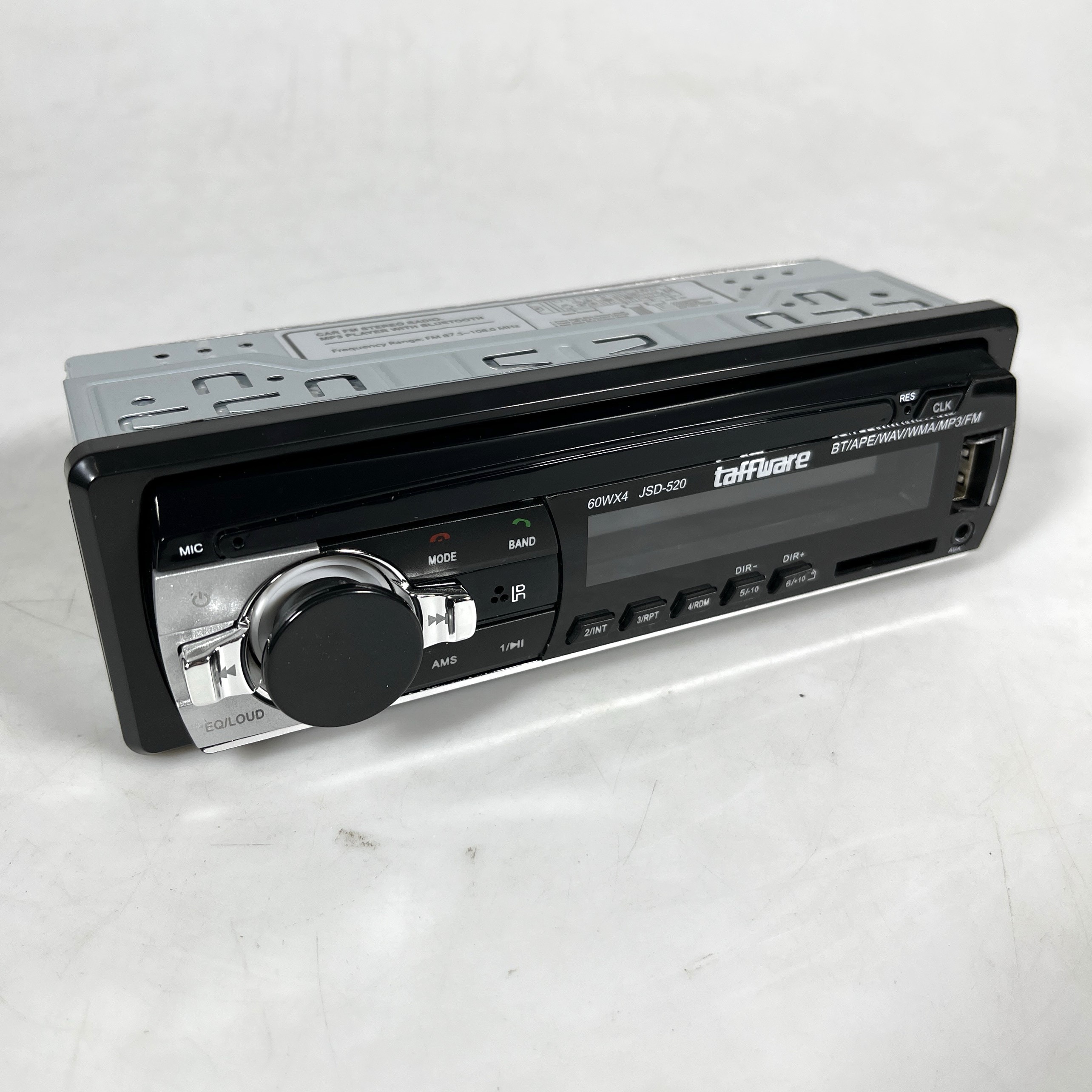 Taffware Tape Mobil Audio Multifungsi Bluetooth MP3 FM Radio ISO 1 DIN - JSD-520