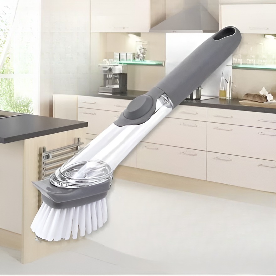 ISHOWTIENDA Sikat Pembersih Cleaning Brush Dispenser Sabun Air - S0026