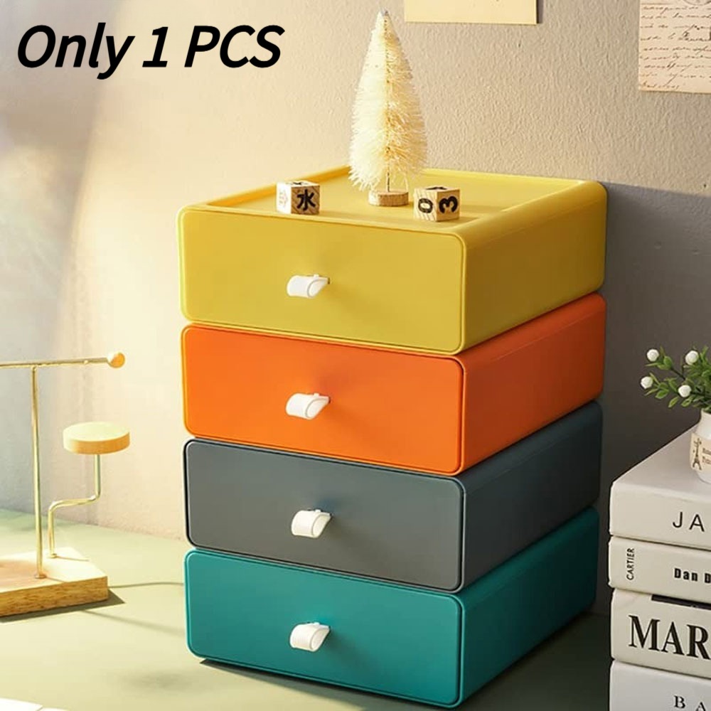 SUNSTOK Kotak Barang Organizer Stackable Storage Box 1 PCS - HAP-276