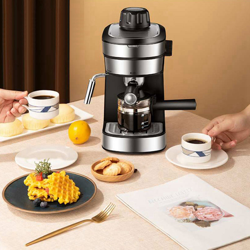 ZZUOM Mesin Kopi Espresso Coffee Maker Frothing 5 Bar 800W 240ml - CM6910
