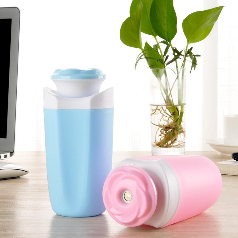 Taffware Air Humidifier Mini Car Home Ultrasonic Flower Style 250ml - MX-001