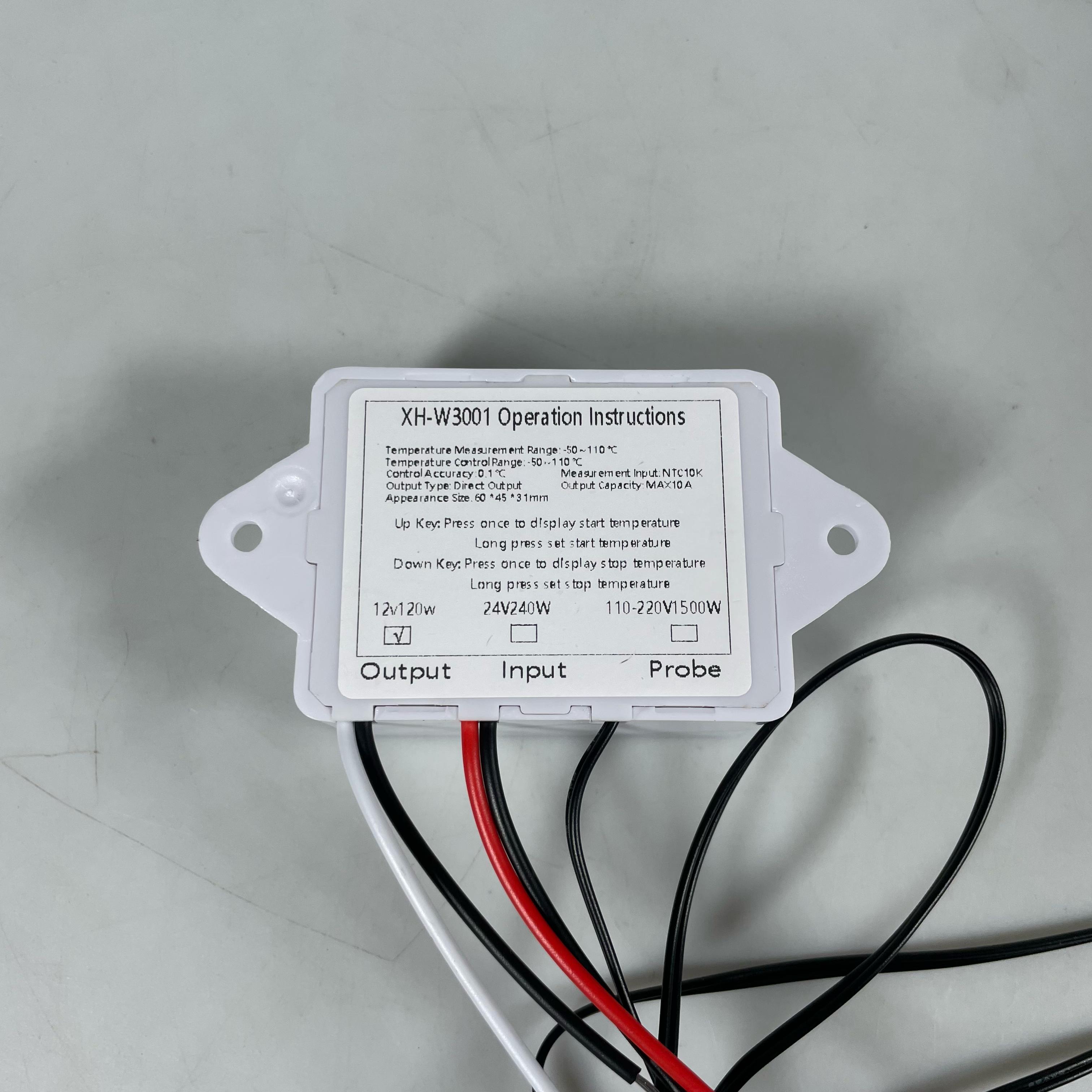 Taffware Digital Temperature Control Thermostat Microcomputer - XH-W3001