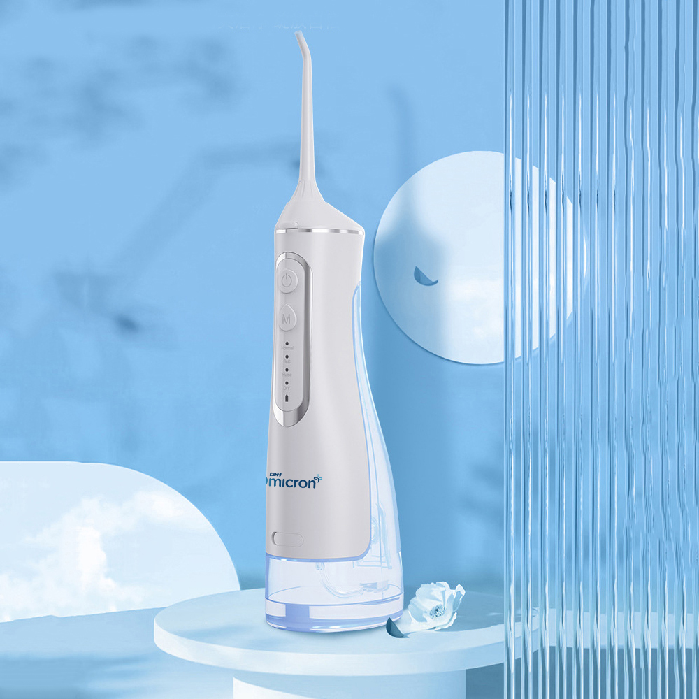 TaffOmicron Water Flosser Dental Irrigator Pembersih Karang Gigi 320ml - BV-612