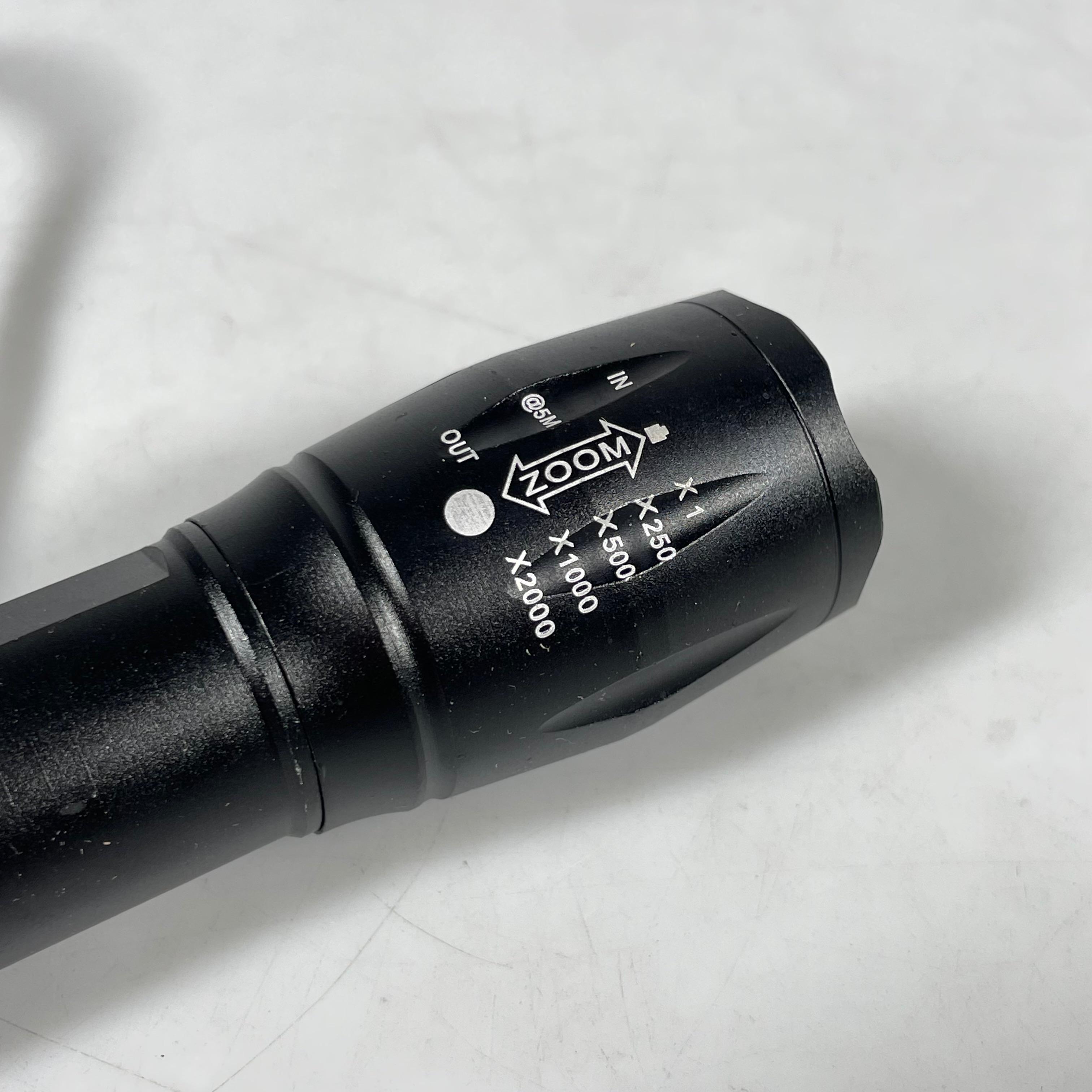 TaffLED Senter LED USB Rechargable Zoomable XML-T6 10000 Lumens - E18u
